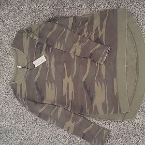 Womens camo top